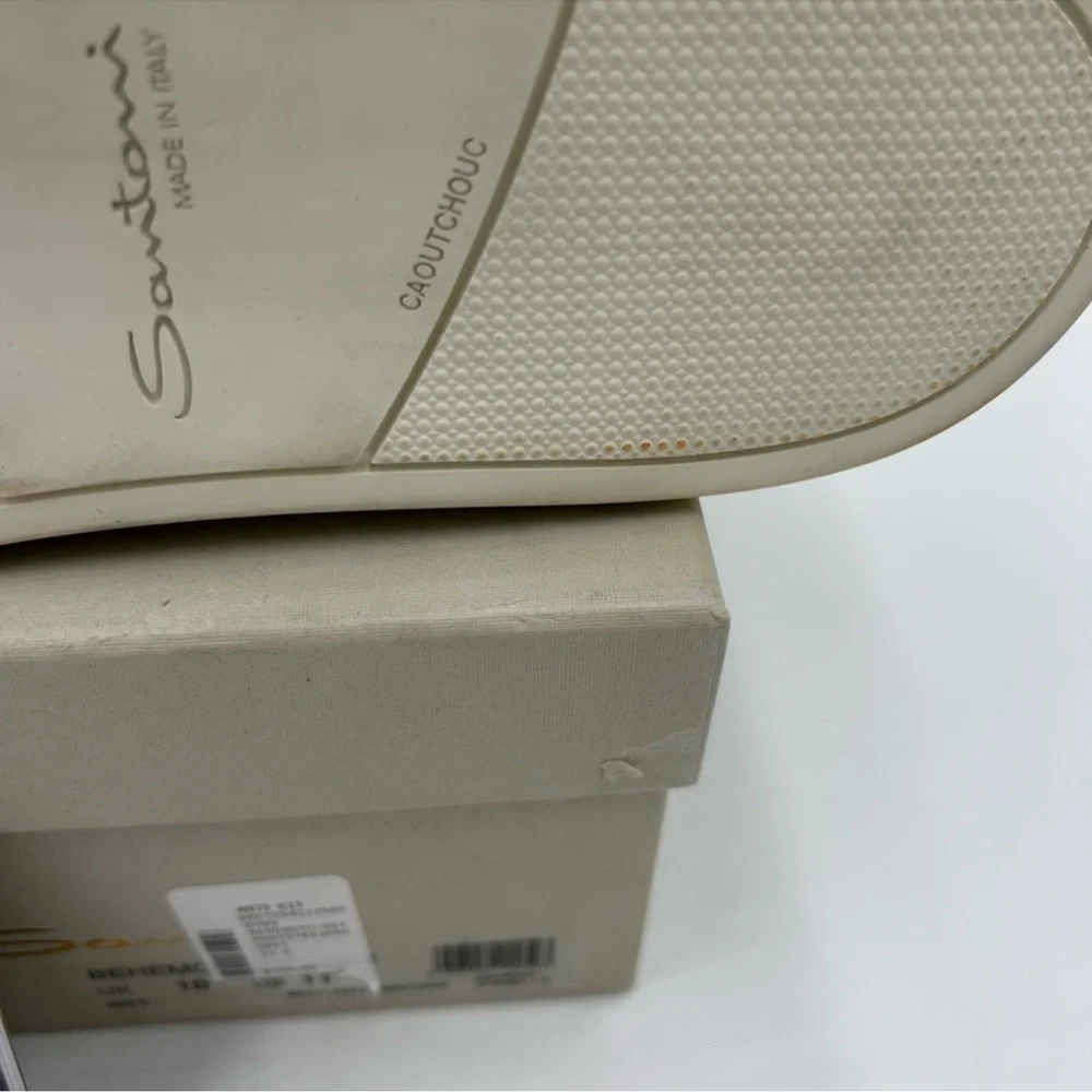 Men’s Santoni cap to lace up Oxford size 10.5 US. Made in Italy.